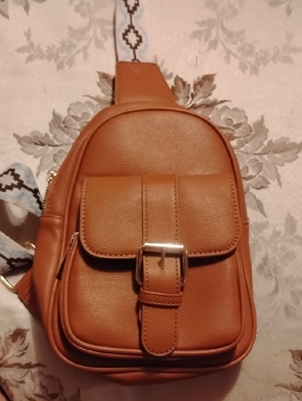 Ladies Leather Backpack Purse